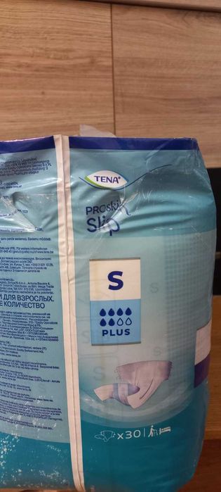 Памперсы для взрослых, TENA Slip, S, 30 шт