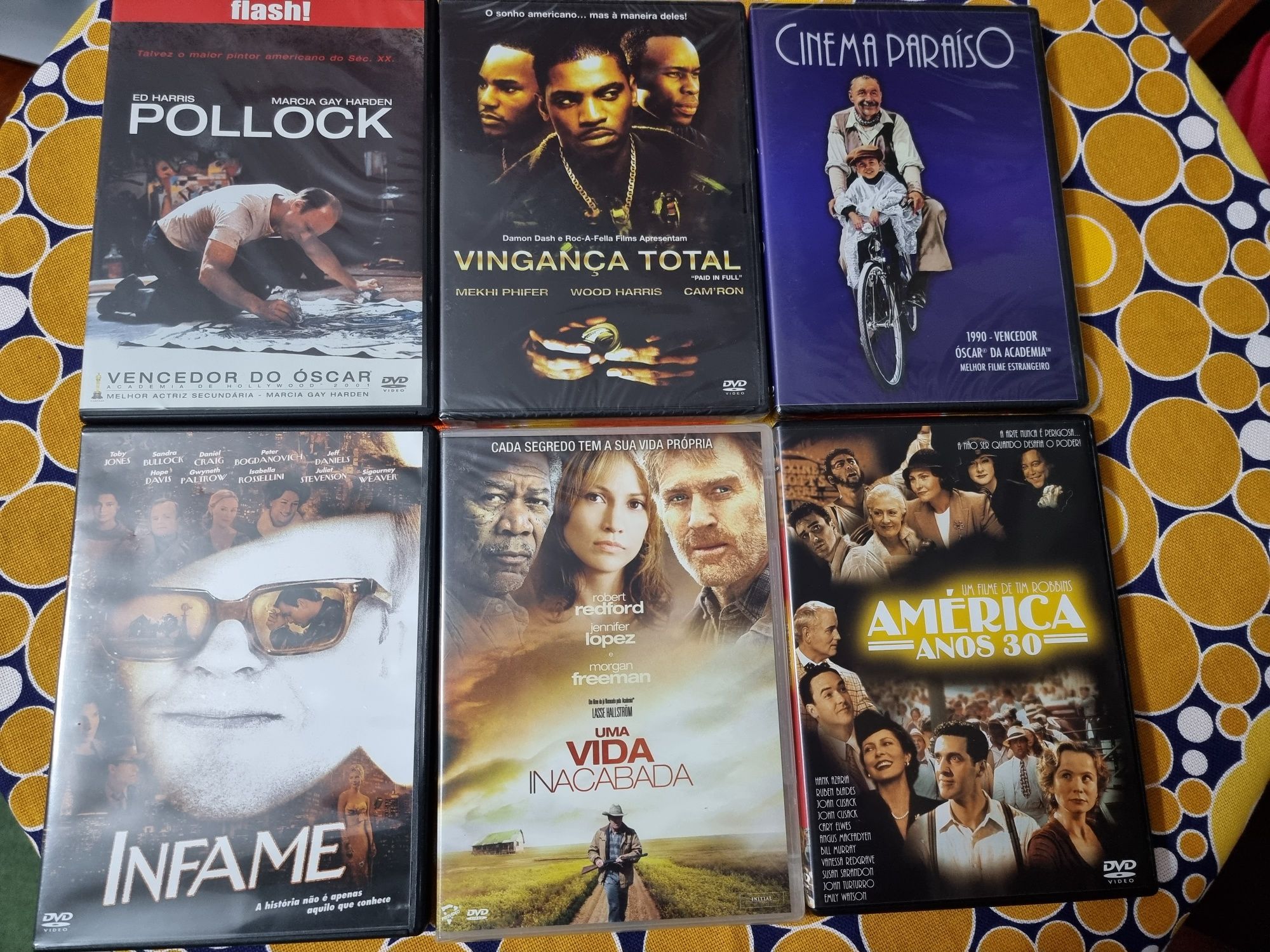 DVD do Cinema Paraíso e outros filmes