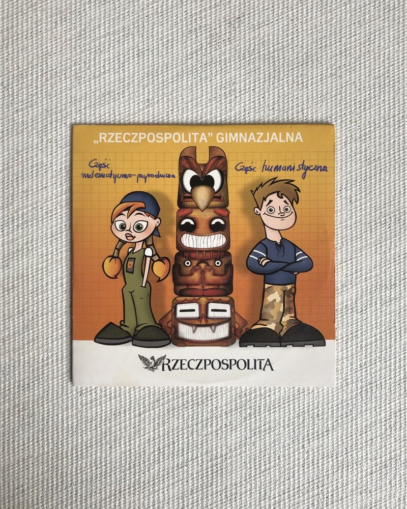 Testy gimnazjalne - matematyczno-przyrodnicze i humanistyczne na CD