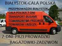 Przeprowadzki-drobne z wnoszeniem-Transport busami dostawczymi