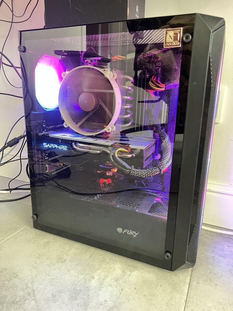 Sprzedam komputer do gier i7 6800K, RX580, 96 RAM