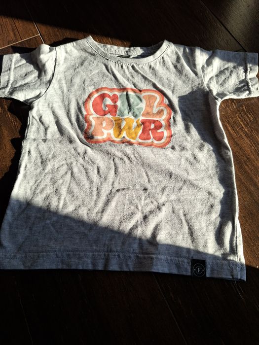 Fabryka bodziaków t-shirt krótki rękaw koszulka girl power nadruk
