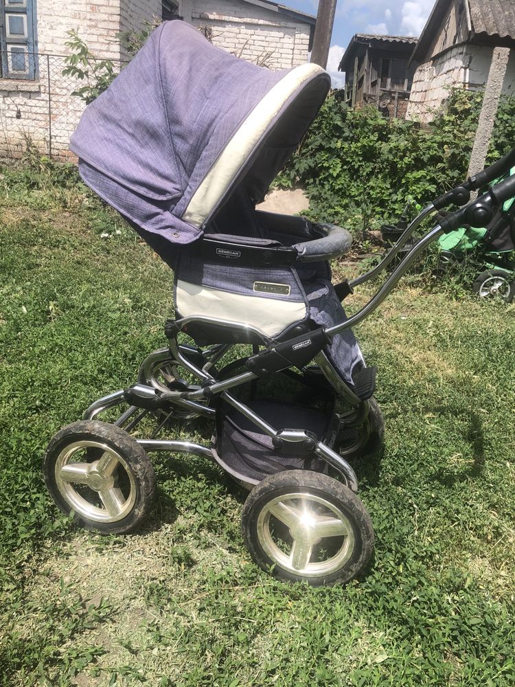 Дитяча каляска зимо-літній варіант Bebecar