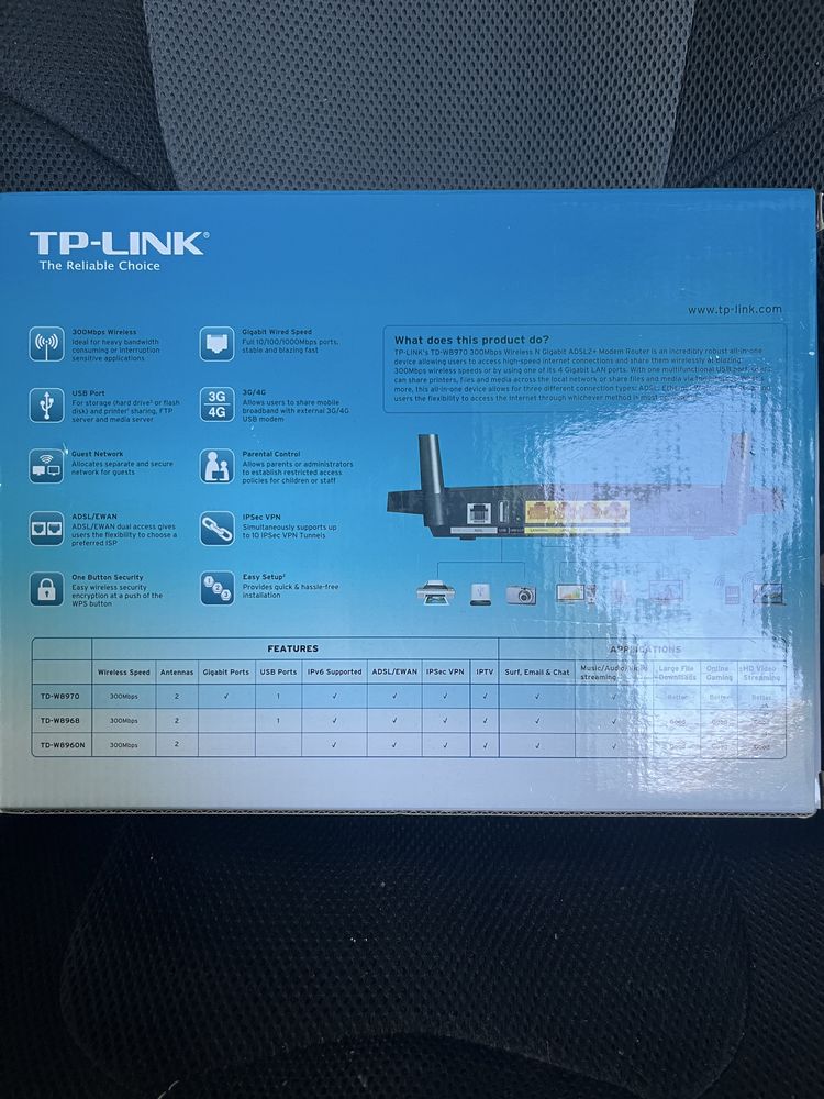 Router TP-Link TD-W8970