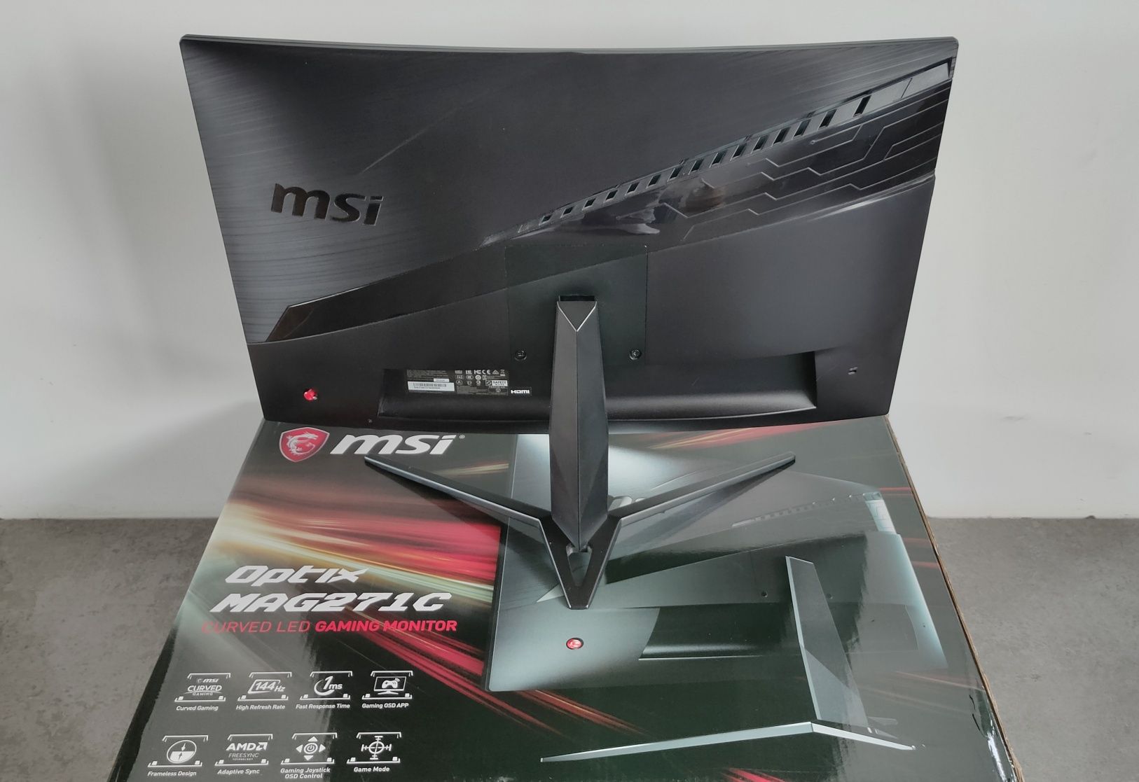 Monitor dla graczy MSI Optix MAG271C Curved 27" 144hz