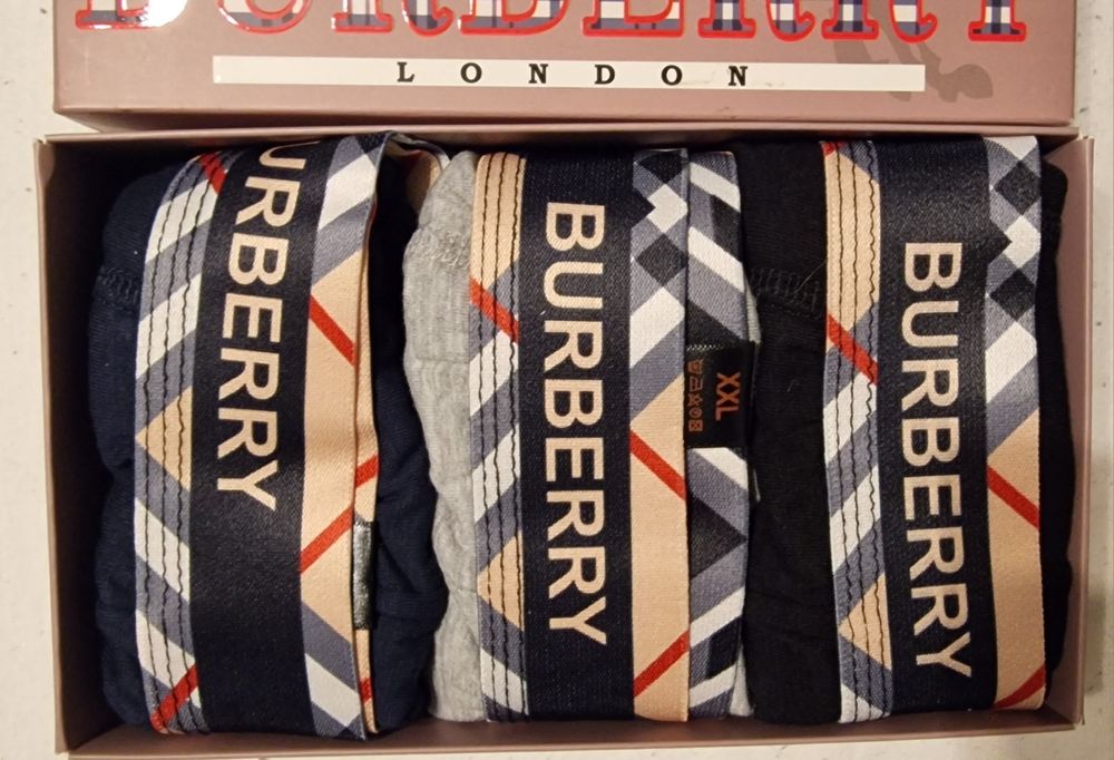 Bokserki męskie 3pack Burberry  roz. M