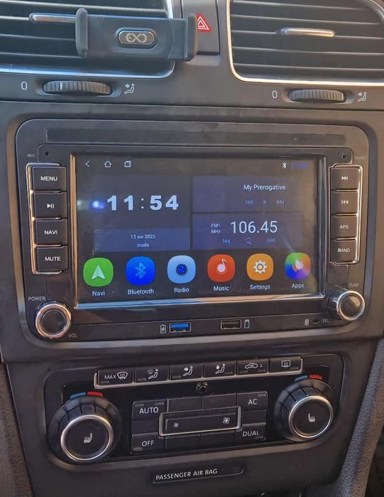 Radio dotykowe GOLF6