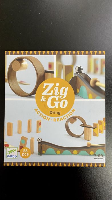 Игровой набор Djeco Zig and go 25 деталей