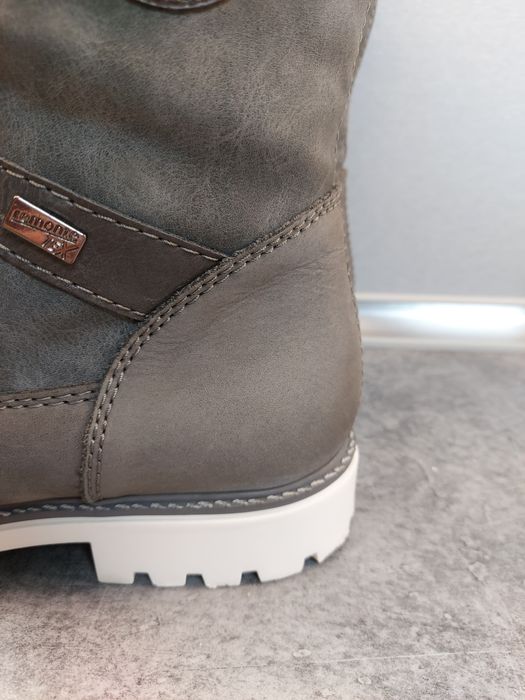 Remonte botki ocieplane roz.38 skóra naturalna, wełna , wodoodporne