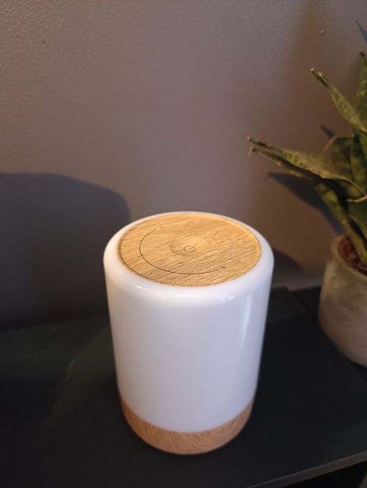 Candeeiro de mesa de cabeceira tátil regulável, 256 RGB com  mudança d