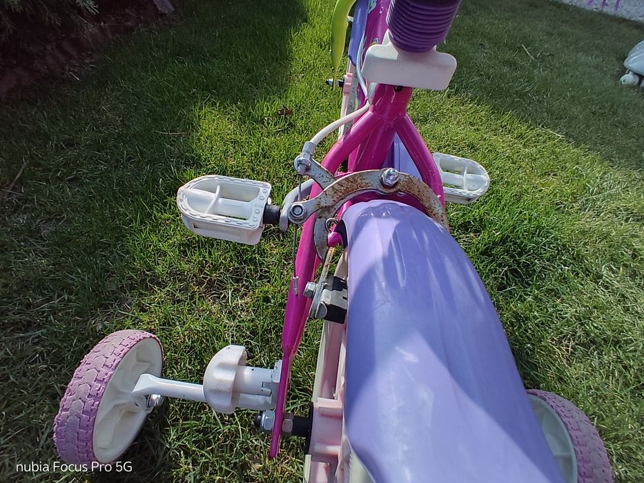 Rowerek dla dziewczynki koła 12