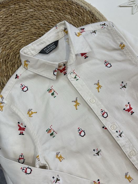 Новорічна рубашка на хлопчика 3-4р