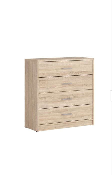 Komoda nepo plus kolor dąb sonoma jak nowa