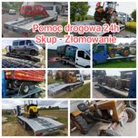 SKUP KASACJA POMOC DROGOWA Samochodów Ciągników Aut Maszyn rolniczych