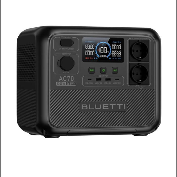 Зарядна станція BLUETTI AC70 768Wh | 1000W