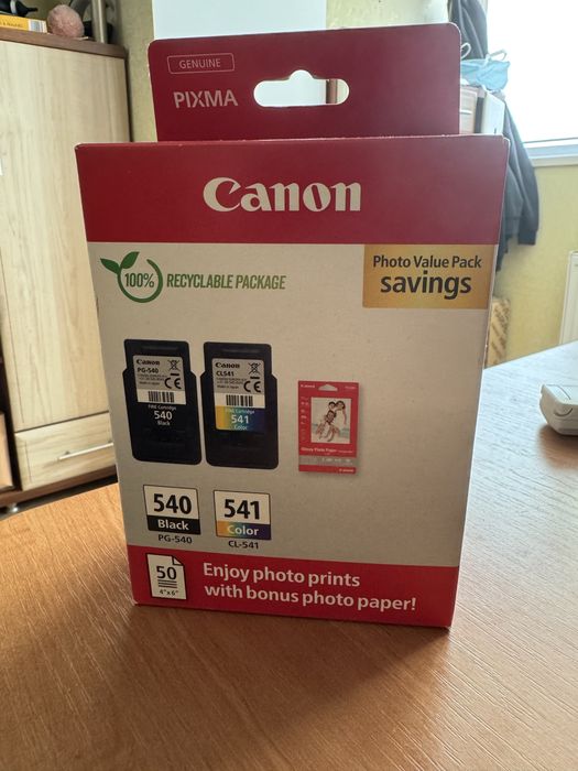 Новый Катридж Canon PG-540, CL-541