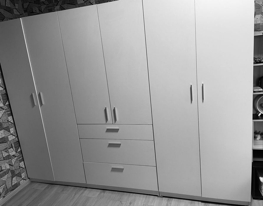 Габаритный шкаф шафа Modern матовый белый Matte White.