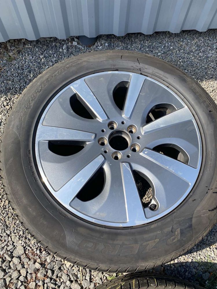Оригінальні диски 5х112 R19 Mercedes ML, GL + шини 255/55 19 Pirelli