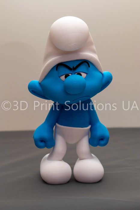 3D-друкована іграшка Смурф