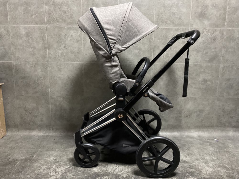 Коляска Cybex Priam 2в1 3в1 2021 Soho gray БЕСПЛАТНАЯ ДОСТАВКА