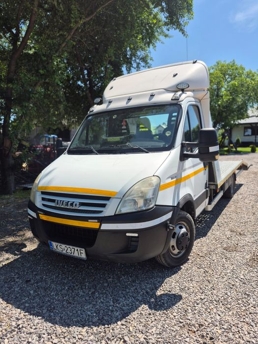 Iveco daily 35c15 autolaweta pomoc drogowa PL Salon przebieg 120 TYŚ