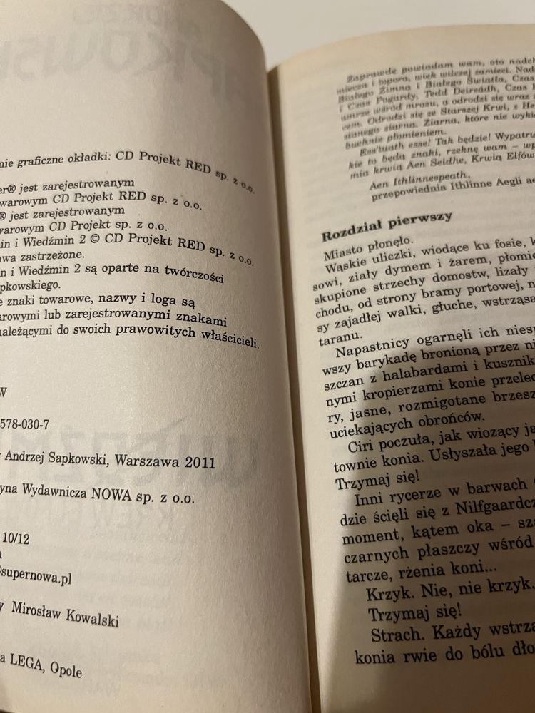 Wiedźmin - Krew Elfów - Wydanie Wiedźmin II