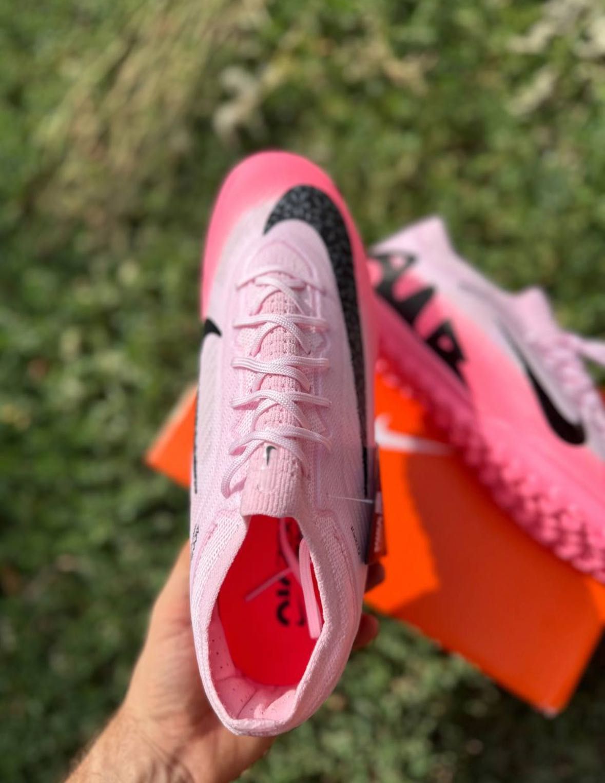 !РОЗПРОДАЖ Розові Сороконожки Nike Mercurial Air Zoom 36-44