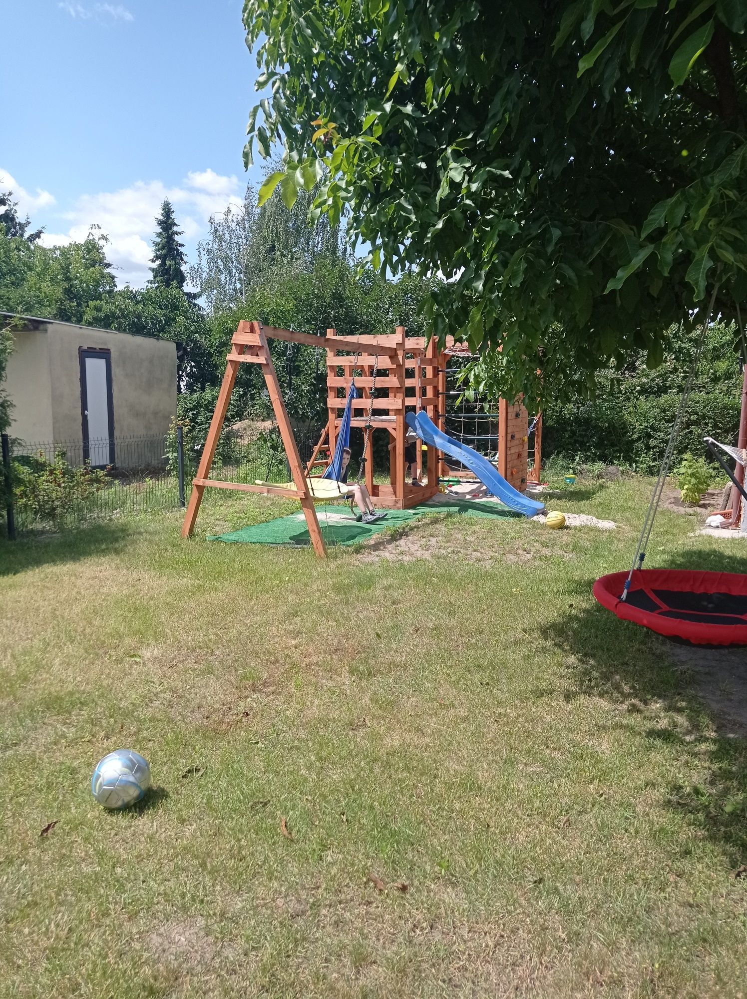 Ogródek działkowy ROD Przodujący Kolejarz