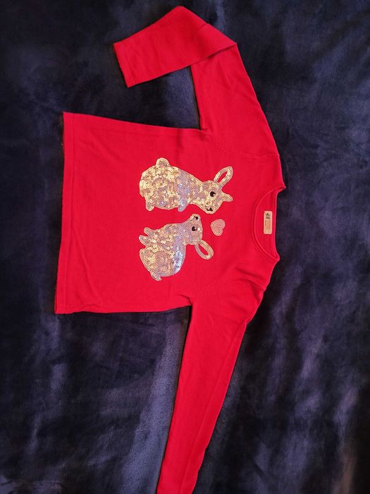 Ładny sweterek h&m w rozmiarze 128