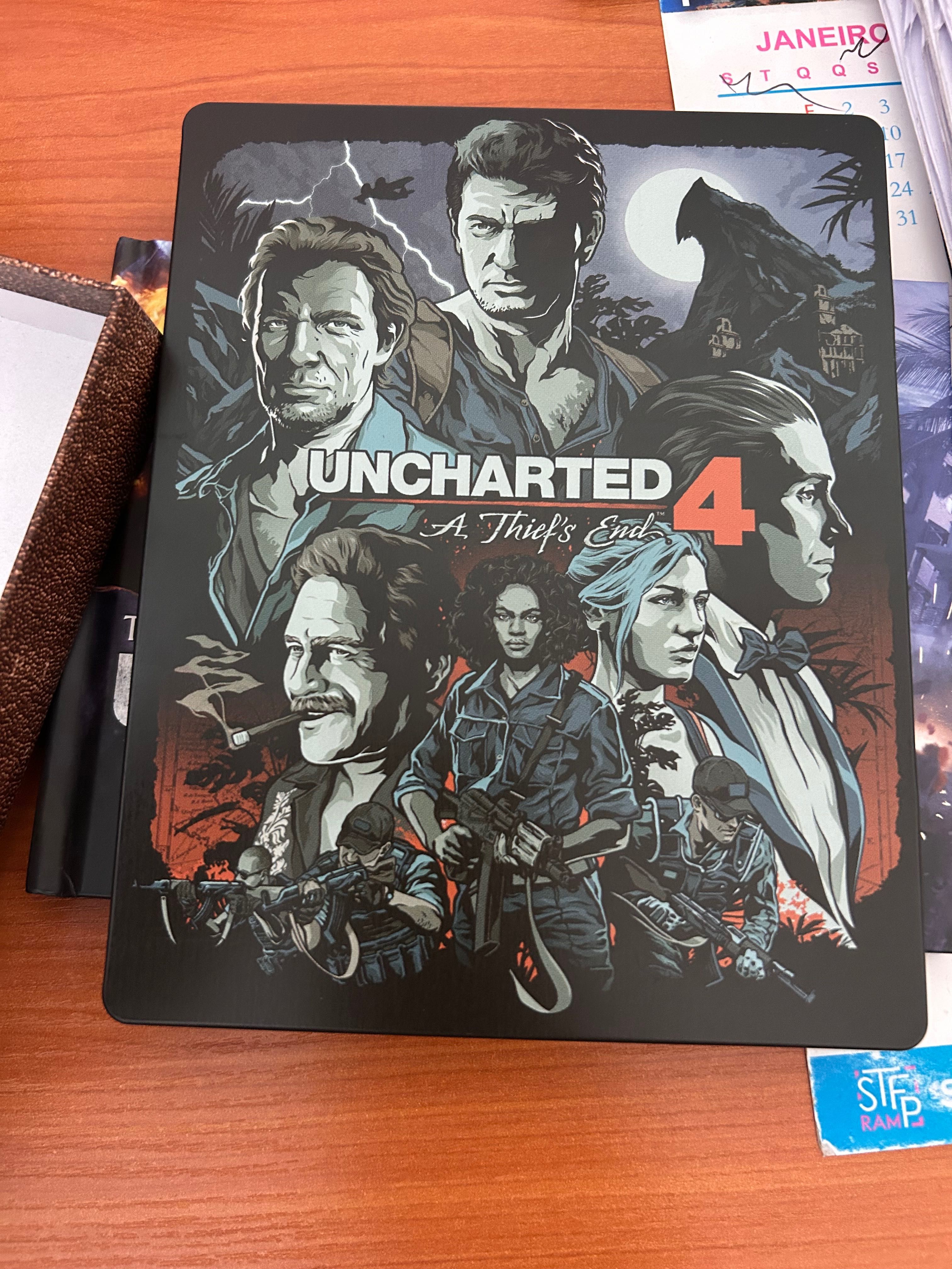 Uncharted 4 Edição colecionador PS4/PS5