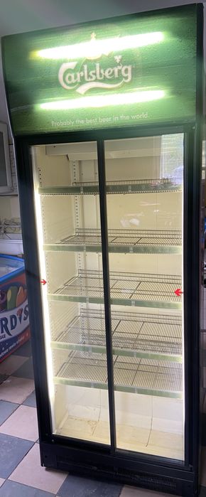 Regał Witryna chłodnicza Helkama 205 x 88 x 70 cm