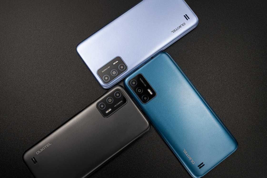 OUКITEL С31, 5150мАч, экран 6,5", 13/5Mp, 3/16 Gb + карта памяти 64Gb