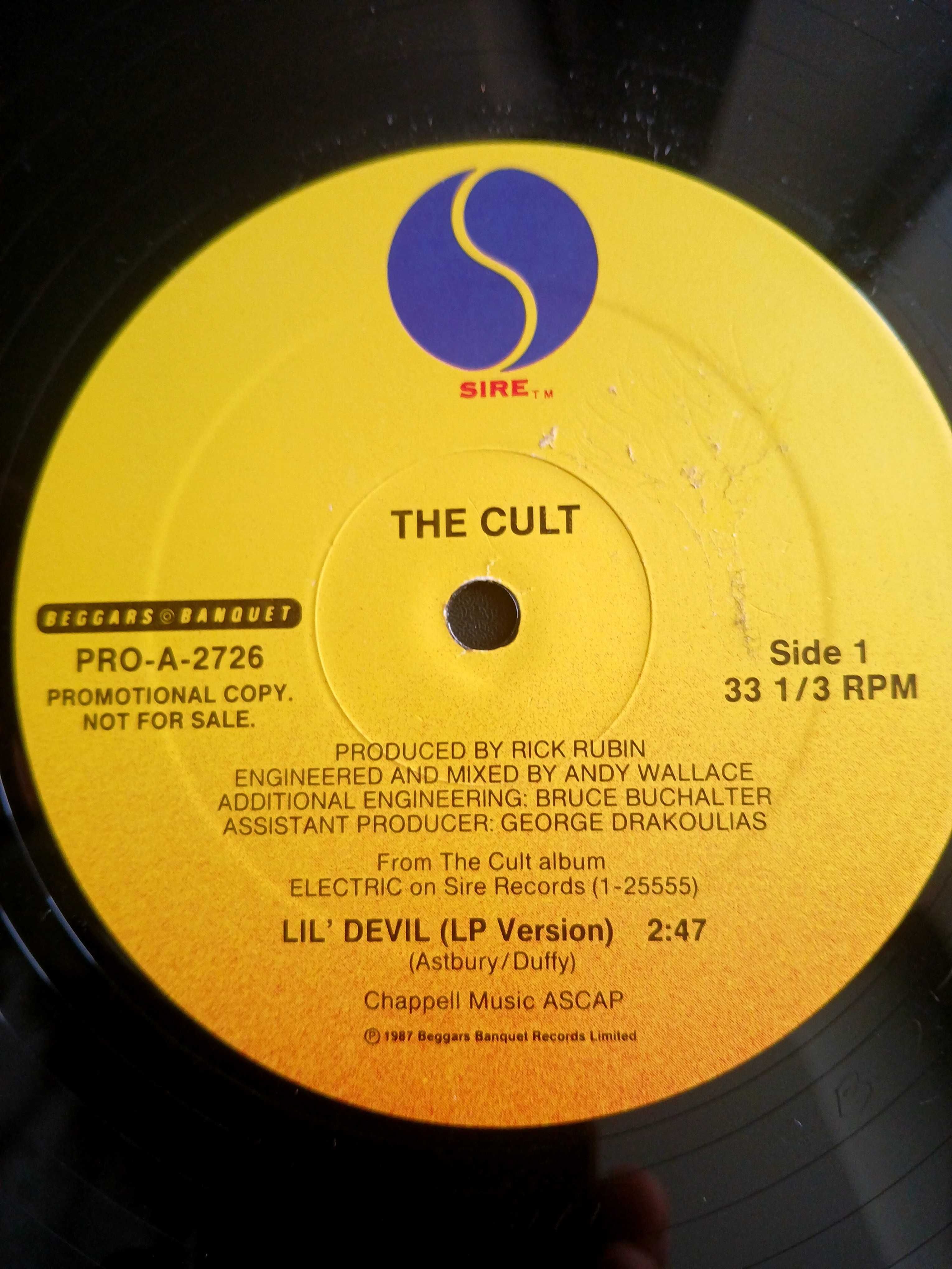 THE CULT

- Love Removal Machine 12" /


- Lil' Devil 12" Promo