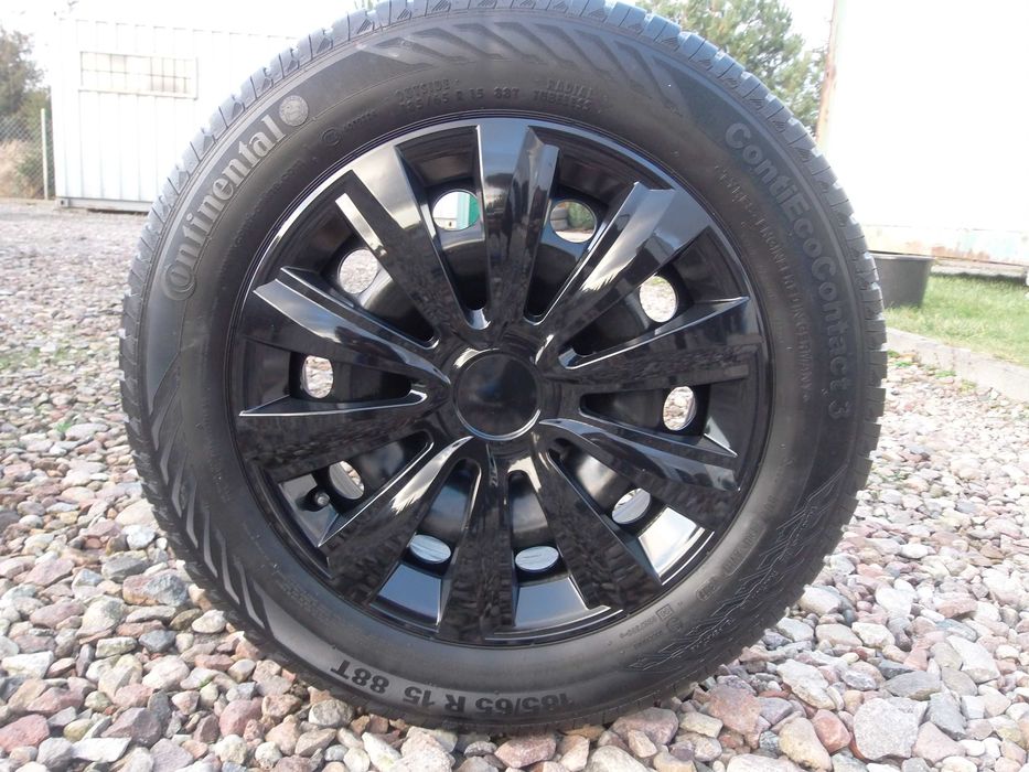 Kołpaki 14 15 16 Czarne Opel Vw Ford Mazda Kia BMW Nissan Daewoo Audi