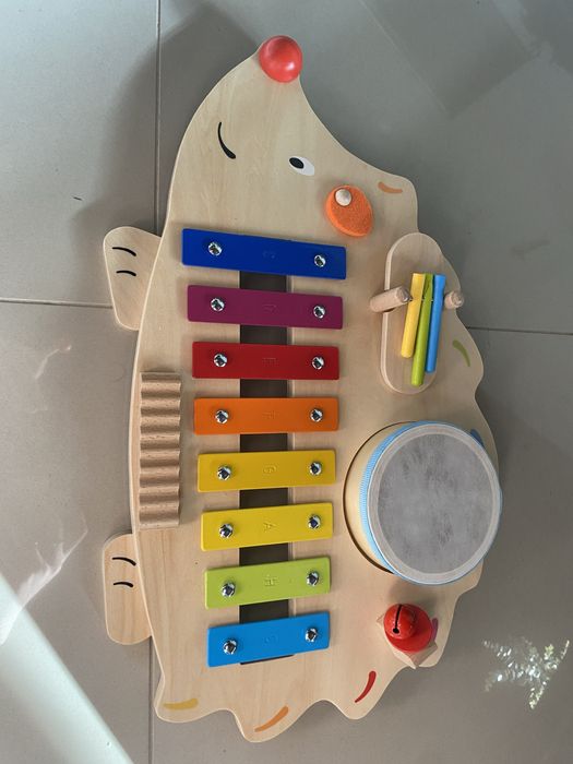 Drewniana zabawka goki