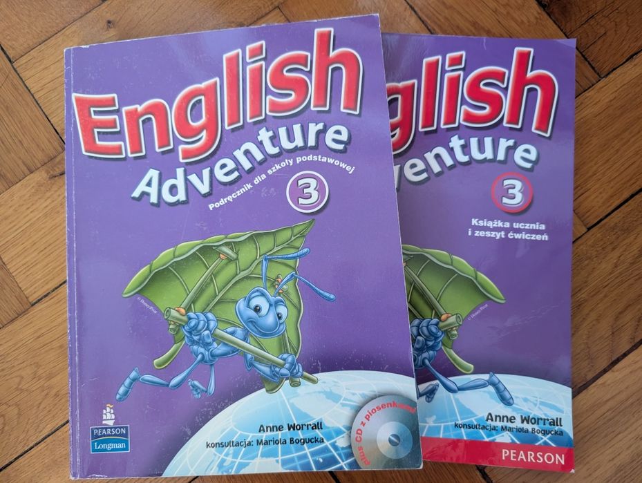 English Adventure 3 podręcznik i ćwiczenia do języka angielskiego