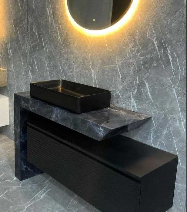 Раковина з натурального каменю, керамограніта. Мойка. Умивальник