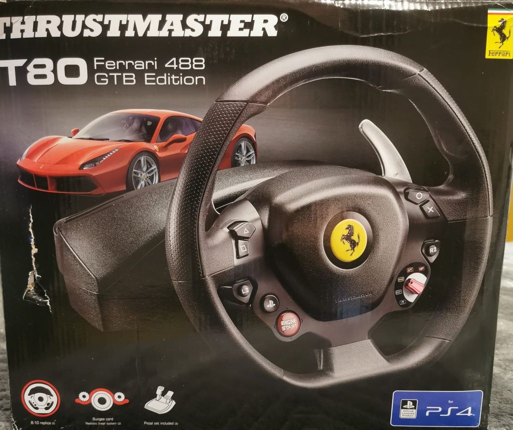 Volante TRUSTMASTER T80 Ferrari 488 GTB Edition