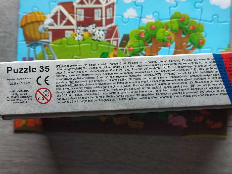 Puzzle Układanka Na wsi Axel 35