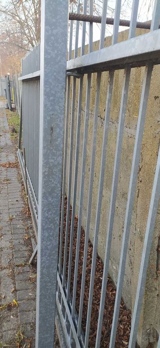 Brama przesuwna WIŚNIOWSKI 4m PRAWA , ocynk, cena do uzgodnienia