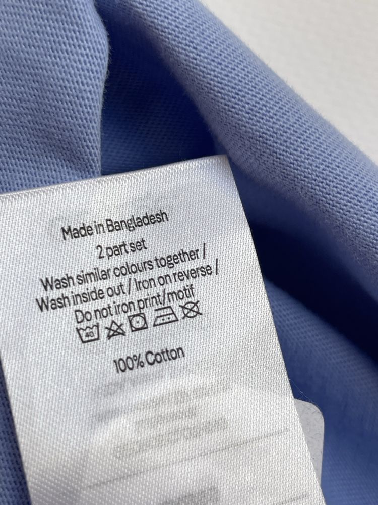 98-104 George bawełniana koszulka tshirt nadruk tęcza kwiaty smile UK