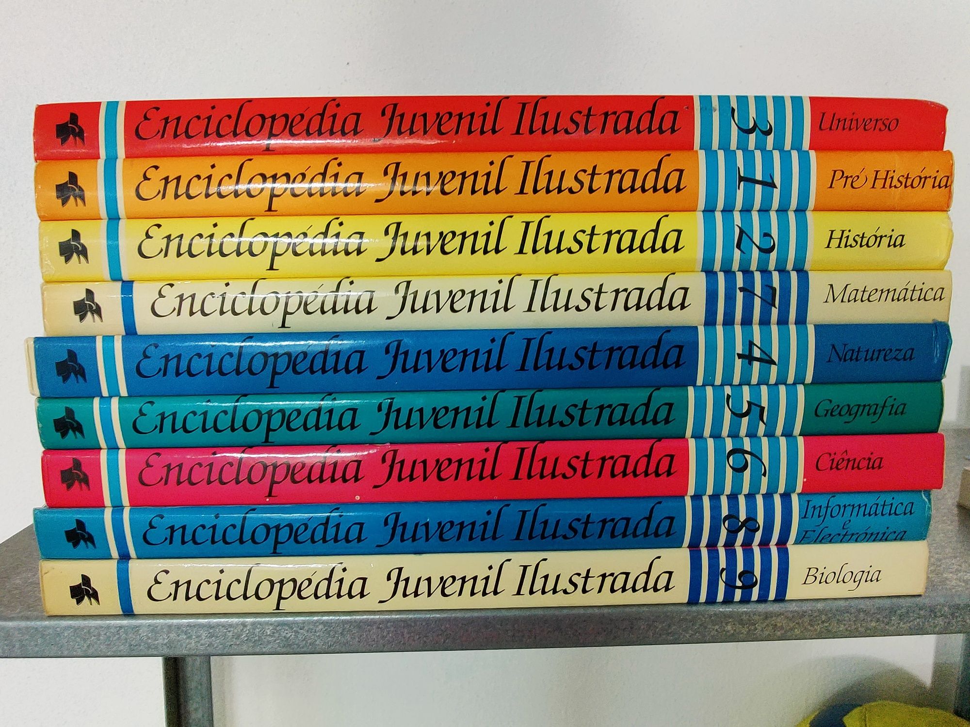 Enciclopédia Juvenil Ilustrada 9 volumes