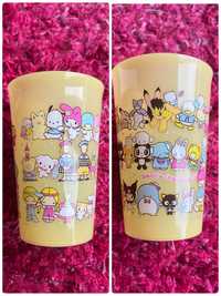 Kubek plastikowy szklanka Sanrio Sugarbunnies Cinnamoroll Hello Kitty