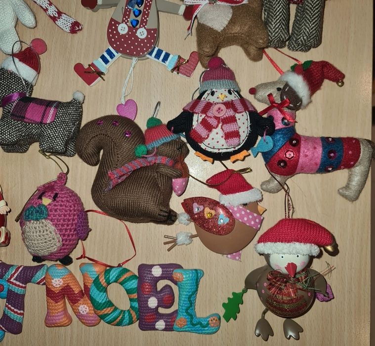 Conjunto bonecos natal loja gato preto