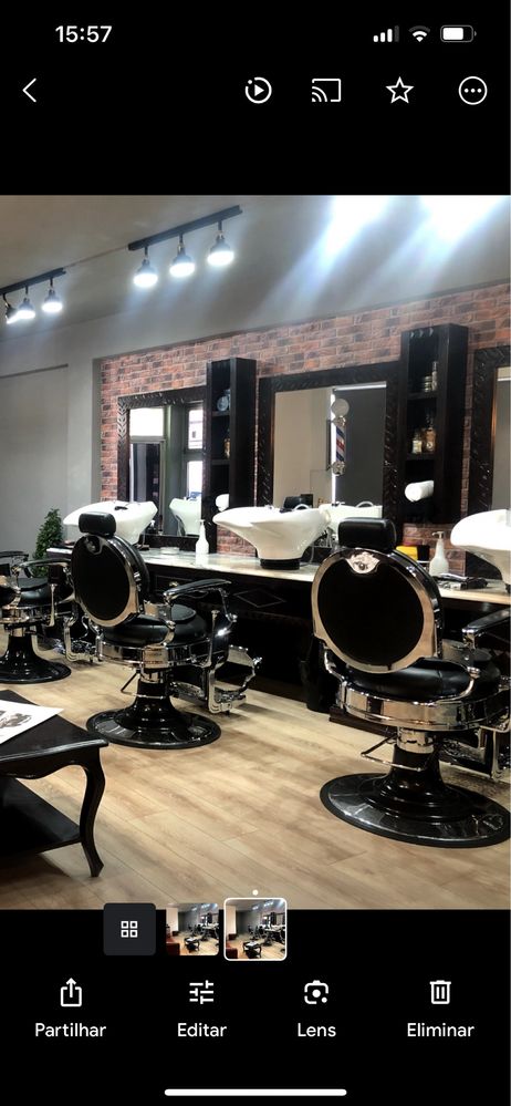 Bancada para Barbearia