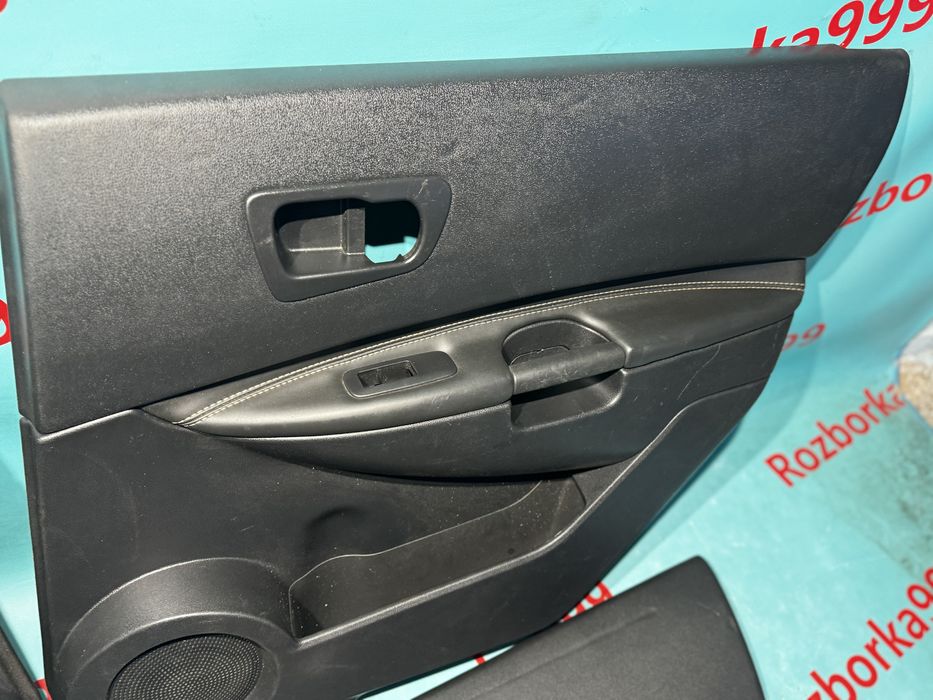 Карта дверей Nissan Qashqai j10 задня обшивка Кашкай