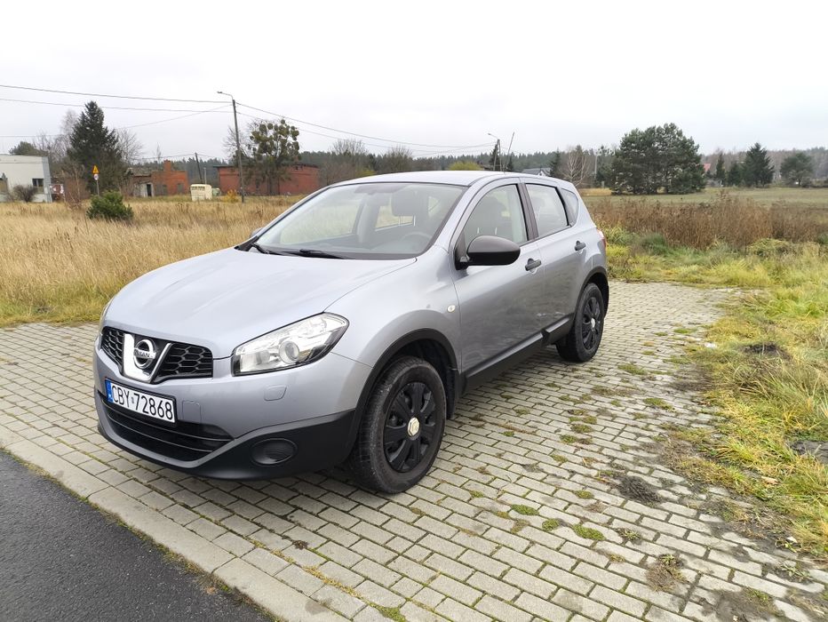 Nissan Qashqai 1.6ben możliwa zamiana na tańsze auto miejskie.