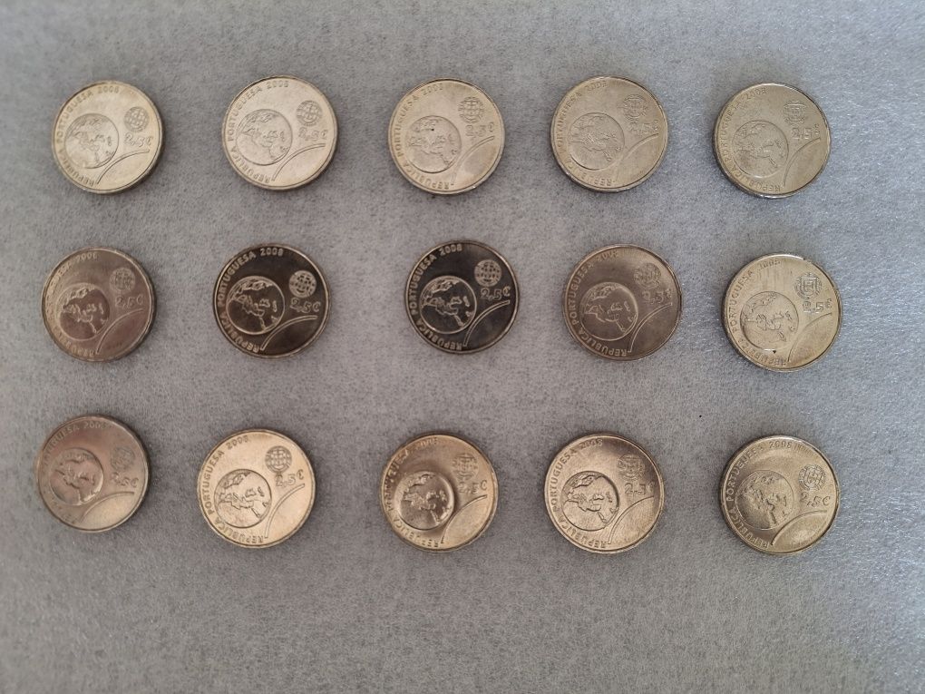 15 Moedas 2.5€ Jogos Olímpicos Pequim
