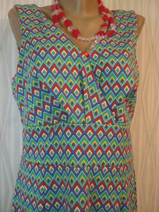 Летнее платье 48 -50размер.