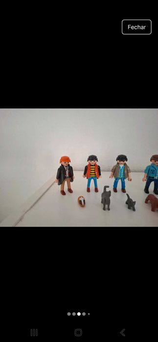 17 Bonecos Playmobil